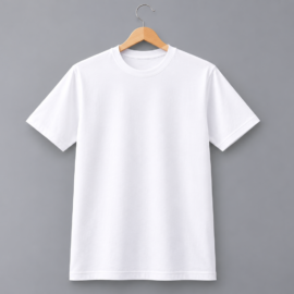 white T-shirt